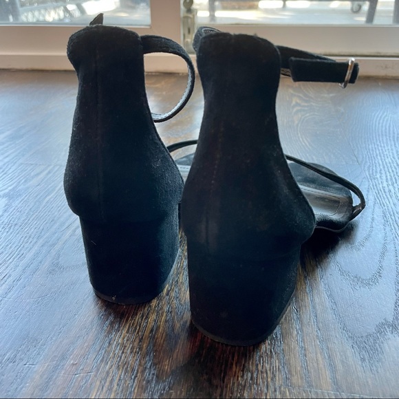 Steve Madden Irenee Black Block Heel | Size 6 - Picture 3 of 4
